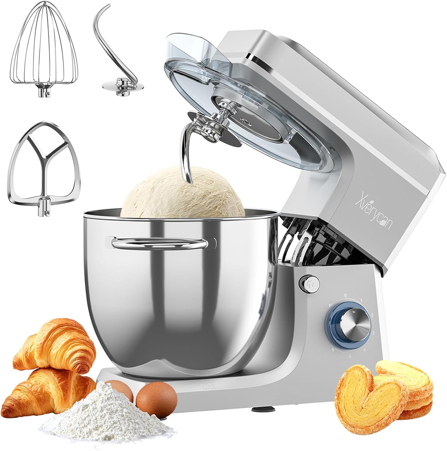 ☆美品☆KALELAISU スタンドミキサー　10L　EB-2001 Xverycan スタンドミキサー 10L 大容量 業務用 家庭用 6段階速度調節